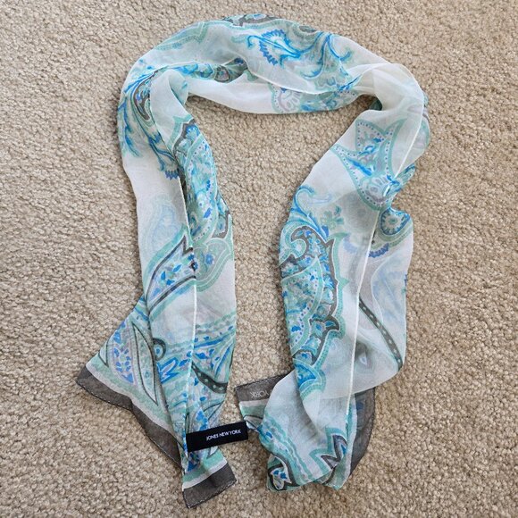 Jones New York Accessories - Jones New York Silk Chiffon Scarf
